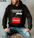 Looksmaxxing I’d Rather Be TJMaxxing Funny Shopping Humor T Shirt