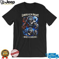Lords of the Night Werewolf Hunt to Survive Gothic Fantasy T Shirt