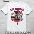 Los Angeles Angels 250th Anniversary 1776 2026 Patriotic Baseball Jersey T Shirt