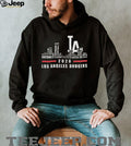 Los Angeles Dodgers 2026 Roster City Skyline T Shirt Ohtani & Team