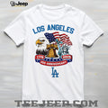 Los Angeles Dodgers 250th Anniversary 1776 2026 Patriotic Baseball Jersey T Shirt