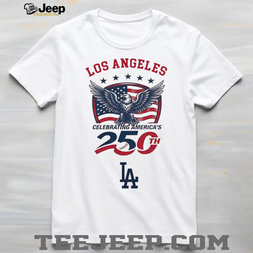 Los Angeles Dodgers Celebrating America’s 250th Anniversary Custom Baseball Jersey T Shirt