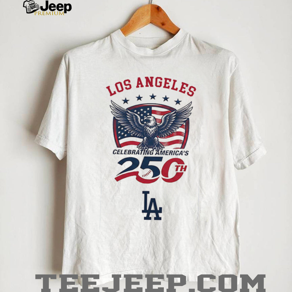Los Angeles Dodgers Celebrating America’s 250th Anniversary Custom Baseball Jersey T Shirt
