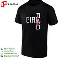 Los Angeles Dodgers Girl dad cross shirt