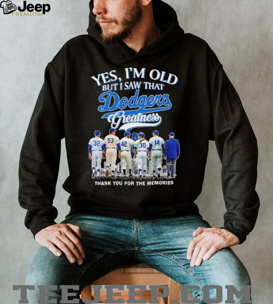 Los Angeles Dodgers Greatness Classic Legends Blue Crewneck SweatT Shirt