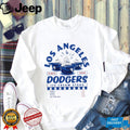 Los Angeles Dodgers Ice Cream Stand Retro Baseball Graphic T Shirt