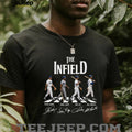 Los Angeles Dodgers The Infield Vintage Baseball Legendary Starting Lineup Men Shirt