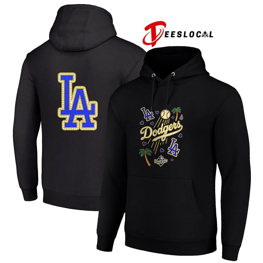 Los Angeles Dodgers World Series champions bling bling graphic shirt