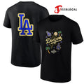 Los Angeles Dodgers World Series champions bling bling graphic shirt