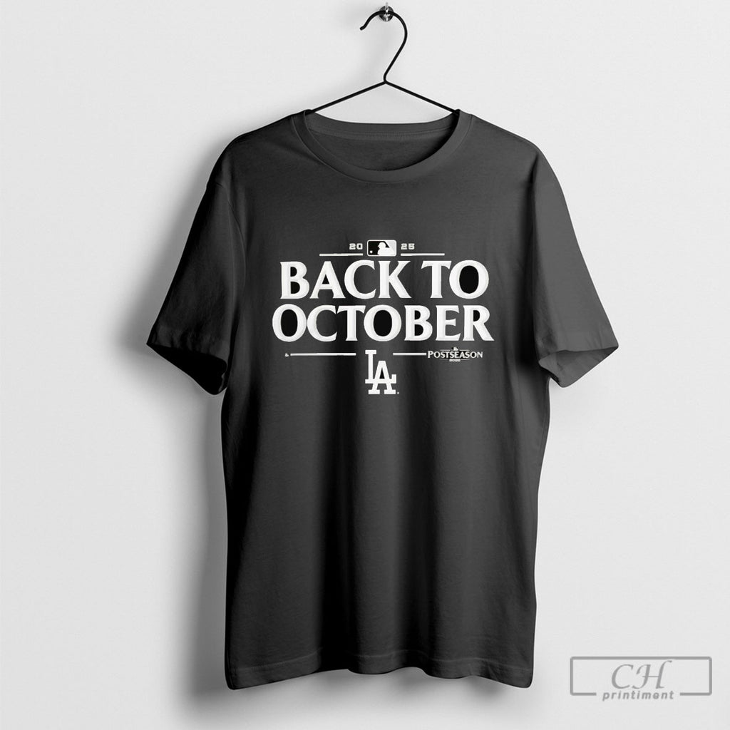Los Angeles Dodgers Back To October 2025 Mlb Postseason Shirt Sweater