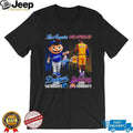 Los Angeles Dodgers on Saturdays LA Lakers on Sundays City Sports Fan T Shirt