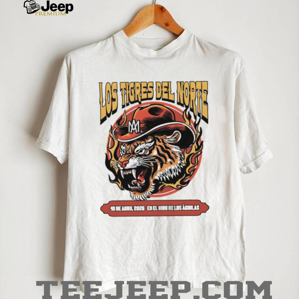 Los Tigres Del Norte 2026 Concert Tour Tiger Graphic T Shirt