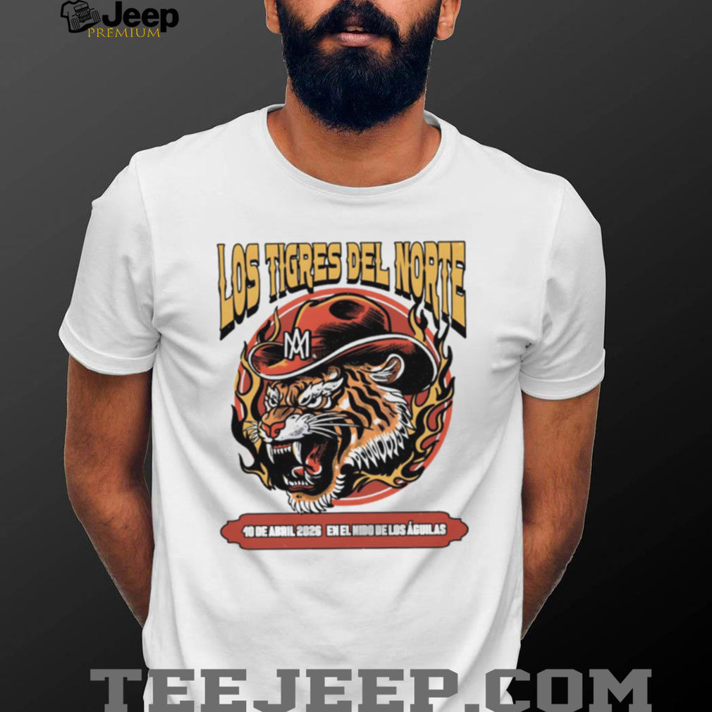 Los Tigres Del Norte 2026 Concert Tour Tiger Graphic T Shirt