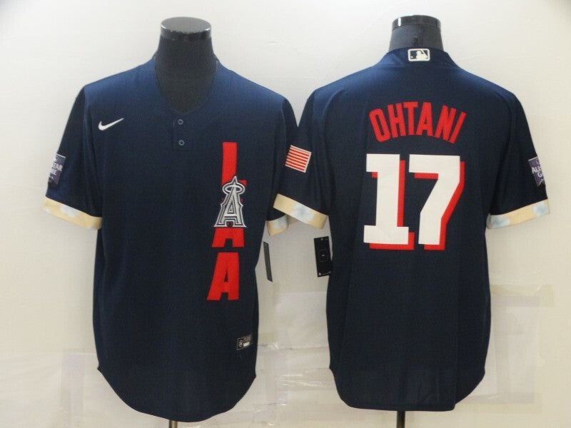 Los Angeles Angels #17 Shohei Ohtani All-Star Fan 166 Style 2