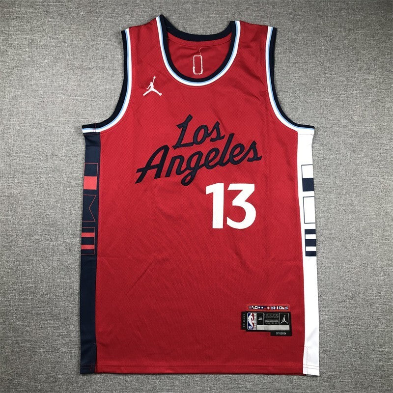 Los Angeles Clippers #13 Paul George Clippers 13 New Red s-xxl Style 2