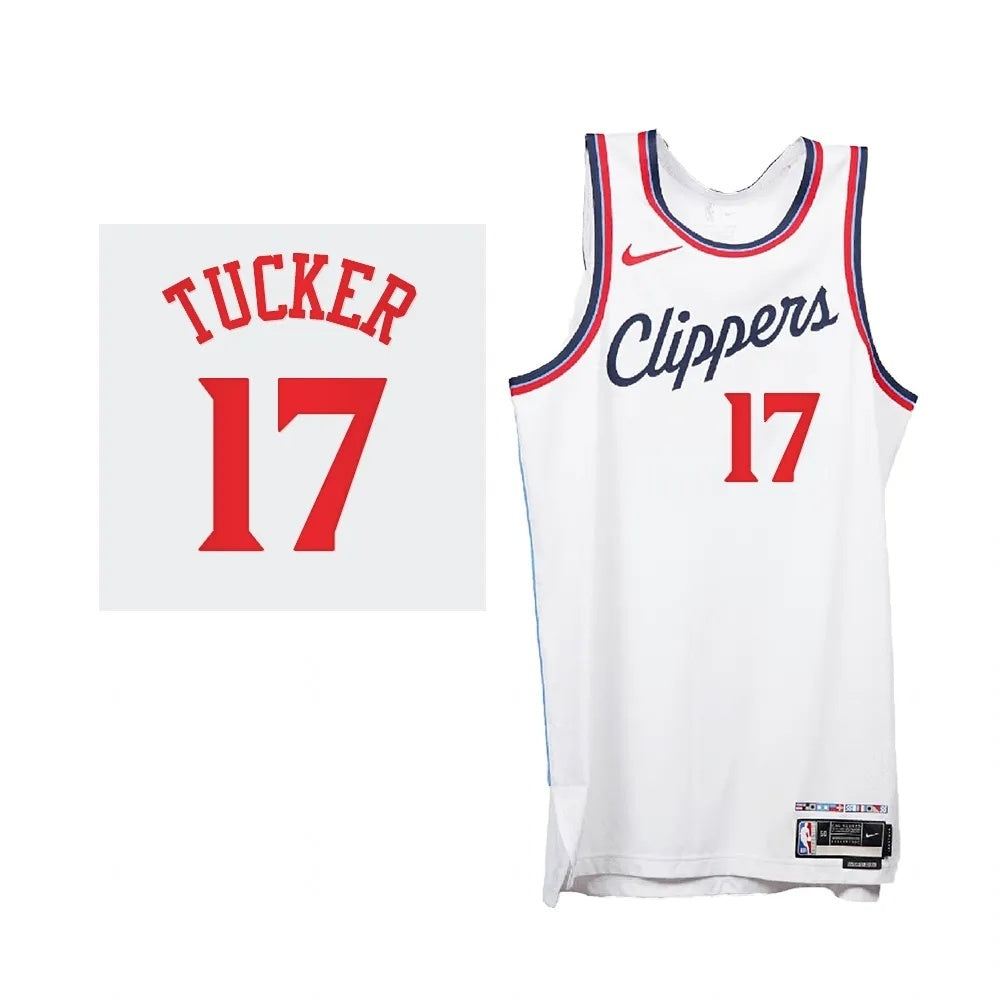Los Angeles Clippers #17 P.J. Tucker 2024-25 Association Edition White