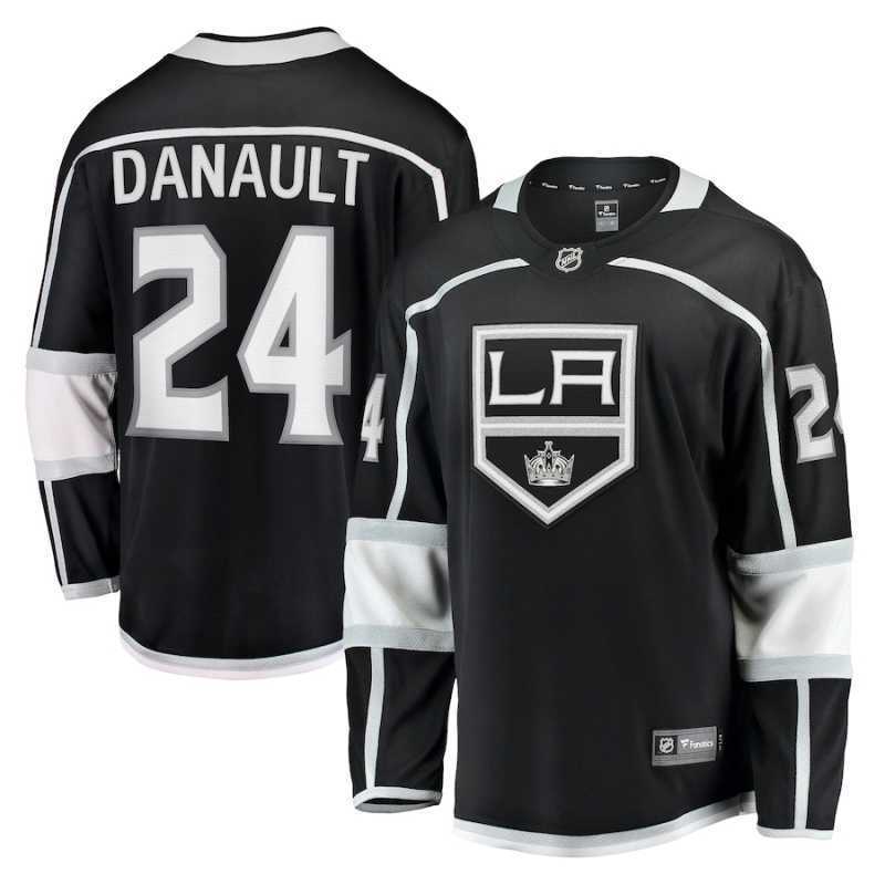 Los Angeles Kings #24 phillip danault breakaway player jersey - black