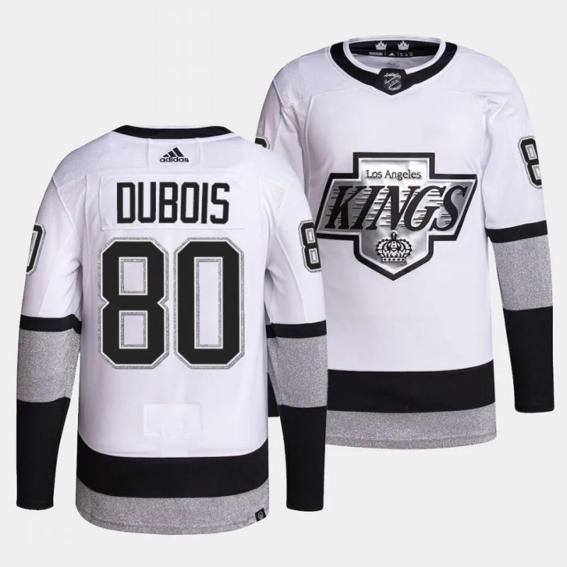 Los Angeles Kings #80 pierre-luc dubois alternate primegreen authentic pro white jersey