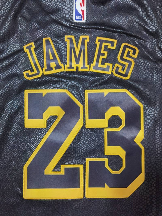 Los Angeles Lakers 23# James City Edition Collaboration Jersey Style 1
