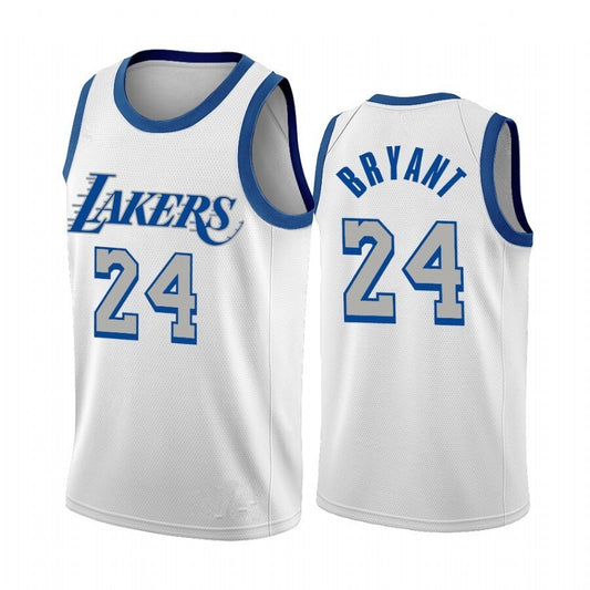 Los Angeles Lakers 24 Kobe Bryant 2021 City Lakers City White