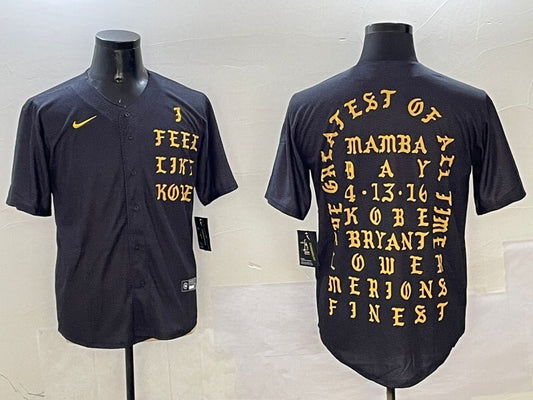 Los Angeles Lakers Kobe Gold Text