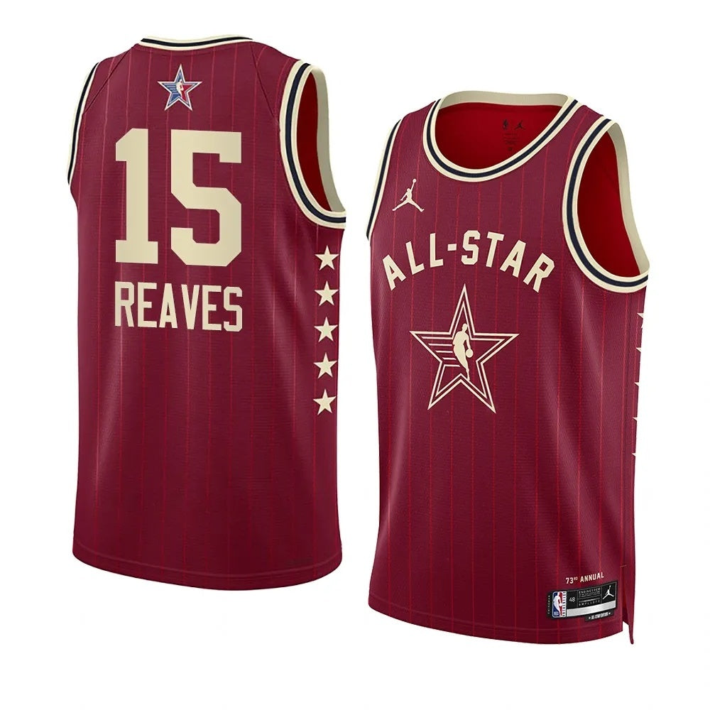 Los Angeles Lakers #15 Austin Reaves 2024 NBA All-Star Swingman Jersey Style 1