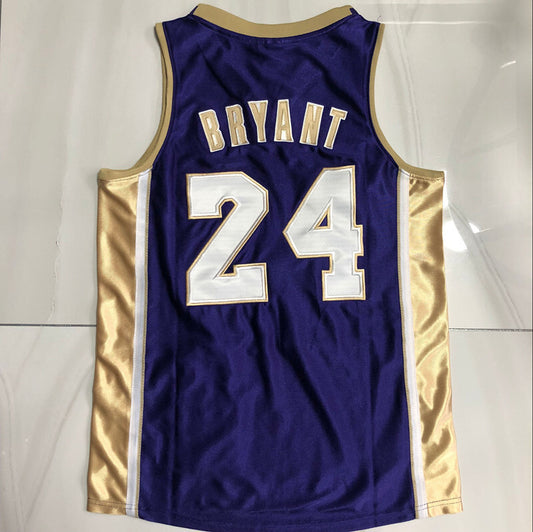 Los Angeles Lakers #24 Kobe Bryant Kobe 2020 Edition Purple Jersey Style 1