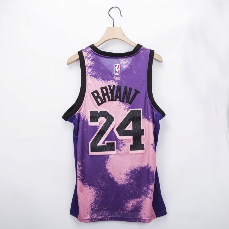 Los Angeles Lakers #24 Kobe Bryant Lakers 24 Fashion Edition Style 1