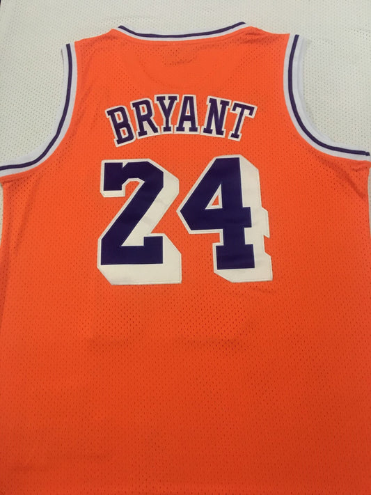 Los Angeles Lakers #24 Kobe Bryant Lakers 24 # Kobe Premium Mesh Jersey Style 1