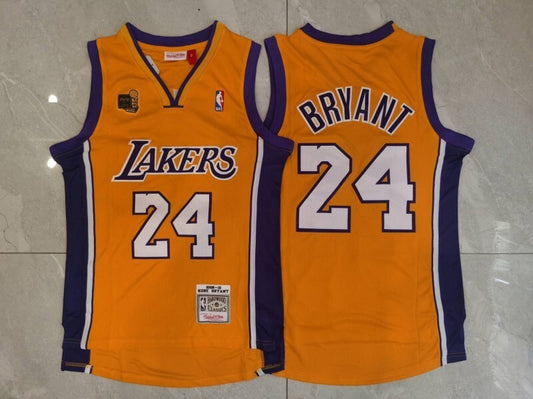 Los Angeles Lakers #24 Kobe Bryant Lakers 24# 2009 Yellow