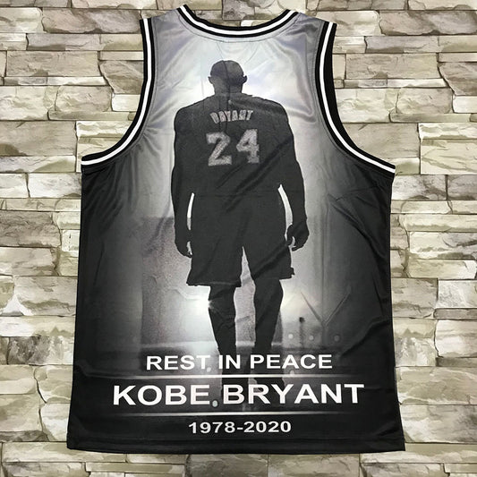 Los Angeles Lakers #24 Kobe Bryant Lakers Kobe Salute Edition Black Style 1