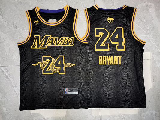 Los Angeles Lakers #24 Kobe Bryant Lakers #24 Kobe Black Black