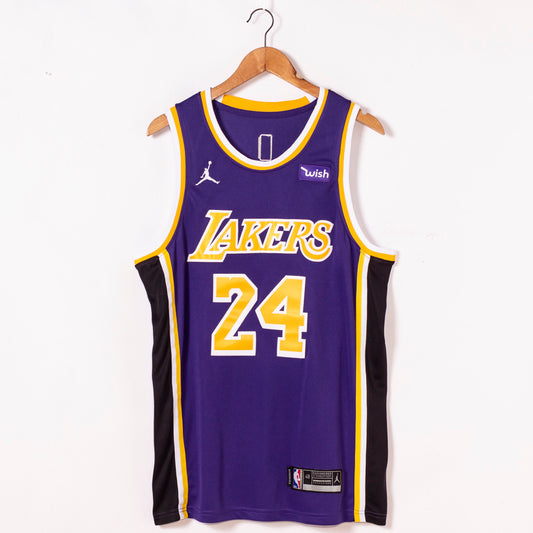 Los Angeles Lakers #24 Kobe Bryant New Lakers 24 # Purple 2021 Edition Style 4