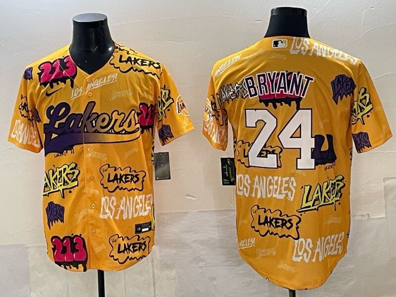 Los Angeles Lakers #24 Kobe Bryant nba Lakers Special Edition Style 1