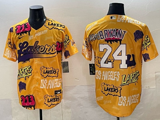Los Angeles Lakers #24 Kobe Bryant nba Lakers Special Edition Style 1