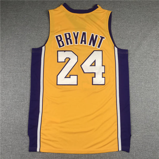 Los Angeles Lakers #24 kobe Bryant Lakers 24 Edition 2008-09 Yellow Style 1