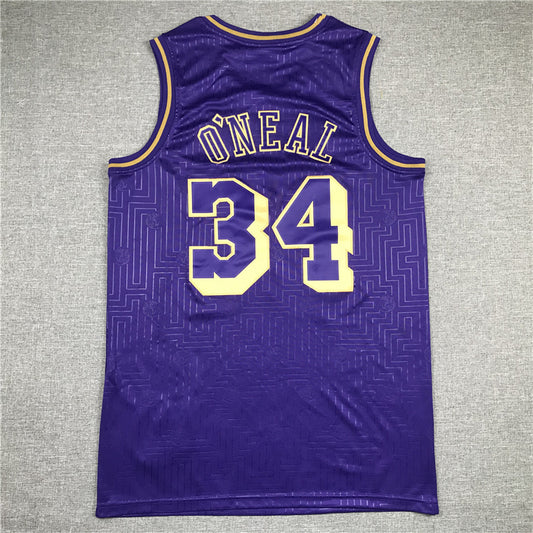 Los Angeles Lakers #34 Lakers 34 O'Neal Edition Style 1