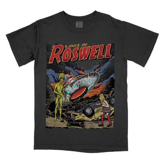 Lost In Roswell - Comfort Colors Graphic Tee Menswear