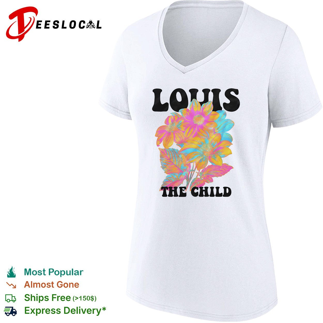 Louis The Child flowers shirt