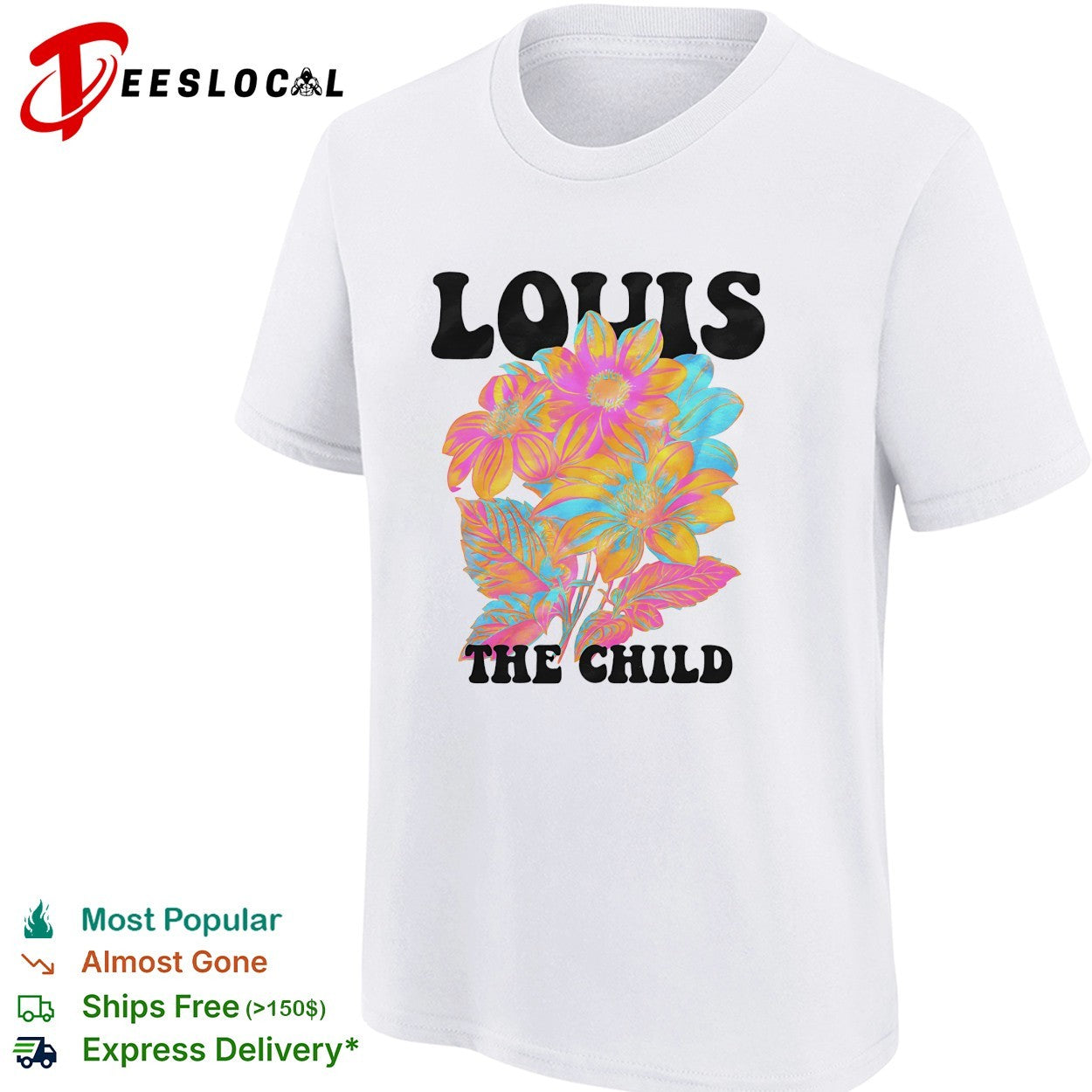Louis The Child flowers shirt