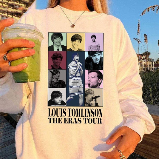 Louis Tomlinson Eras Tour Swearshirt, Louis Tomlinson Album Sweatshirt, Faith In The Future Sweatshirt, Louis Fans Shirt Gift, Gift for Men Womenstyle{n002}2
