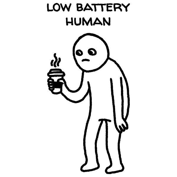 Low Battery Human