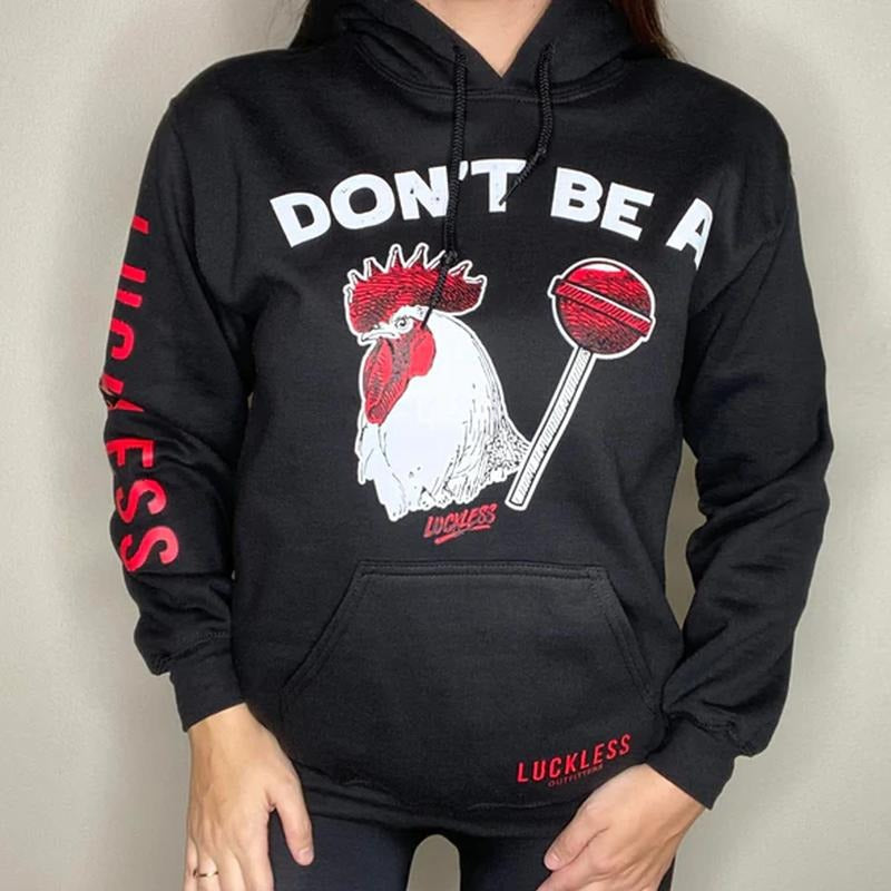 Luckless Outfitters Chicken Lollipop Hoodie Womenswear Sweaters funny sweatshirts T-Shirts | WearSparks.com