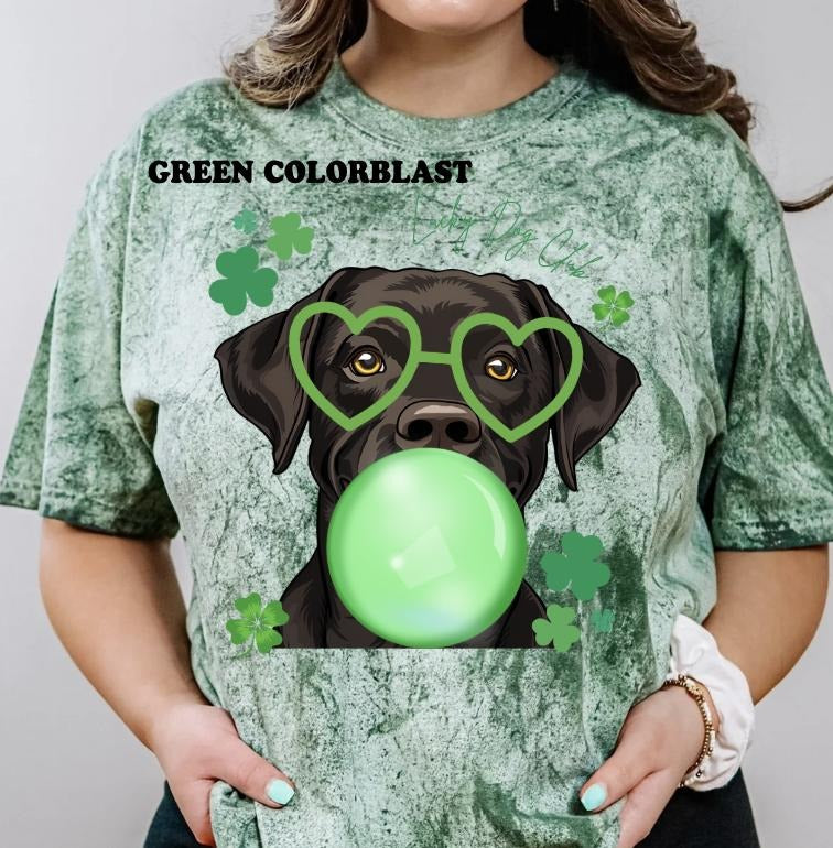 Lucky Dog Chocolate Lab Shirt ~ Unisex Apparel Relaxed Fit Printed In The USA Clothing Womenswear Casual Comfort Cotton Top Athletic Boho Chic