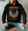 Lynyrd Skynyrd Free Bird Guitar Lyrics Typography T Shirt