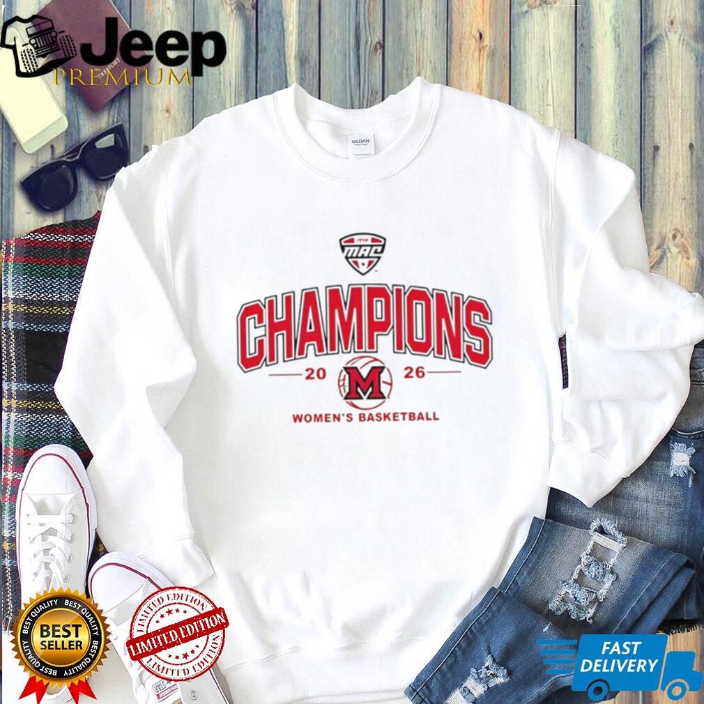 MAC Women’s Basketball Champions 2026 Collegiate T Shirt