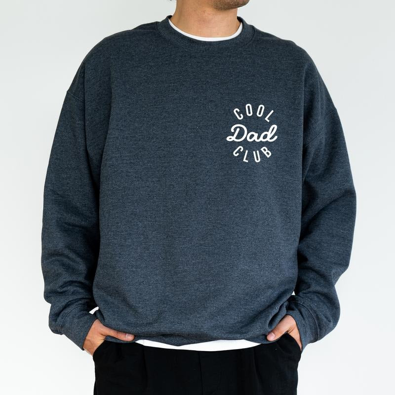 MAPTEES Cool Dads Club Sweatshirt, Cool Dad Crewneck, Girl Dad Long Sleeved Pullover, Boy Daddy Sweater, Father's Day Gifs, Gift For Dad
