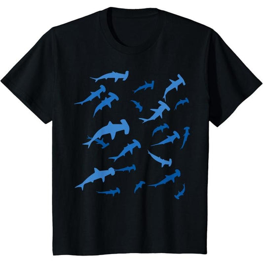 MEN Hammerhead Shark T-Shirt T-Shirt made in usa