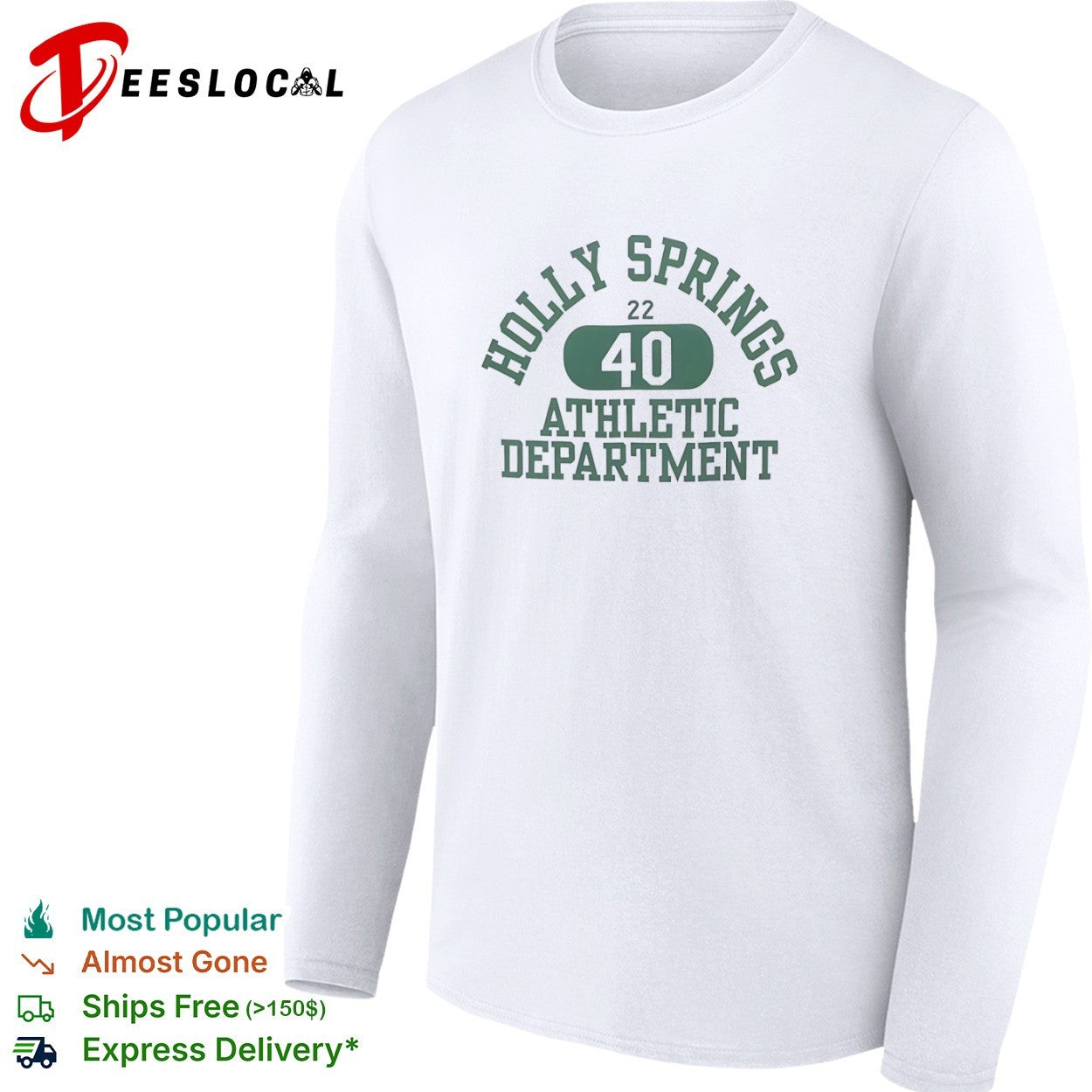 Holly Springs 40 Athletic Department Varsity shirt