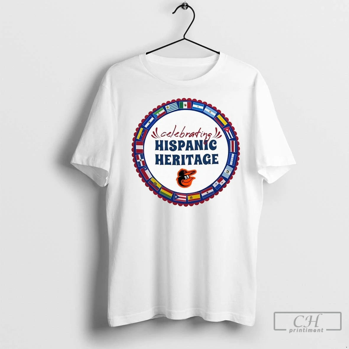 Mlb Baltimore Orioles Starter Celebrating Hispanic Heritage T Shirts